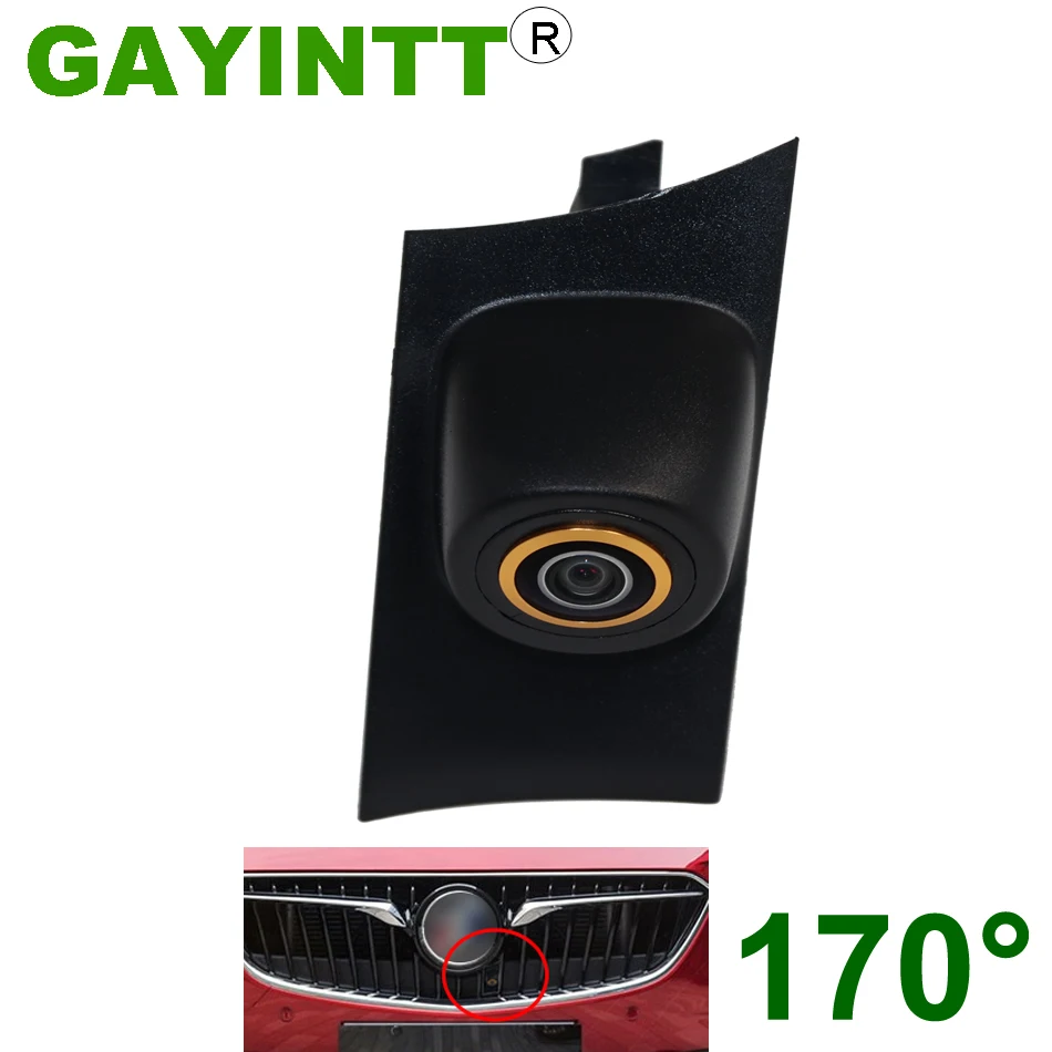 

GAYINTT 170° 720P Night Vision Car Front View Camera For Buick Regal 2011 2012 2013 2014 2015-2019 Logo Mark HD Camera