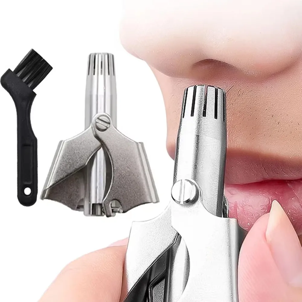 

Washable Portable Ear Hair Trimmer Cleaning Without Rusting Painless Nose Hair Removal Men'S Portable Electric Shaver Low Noise