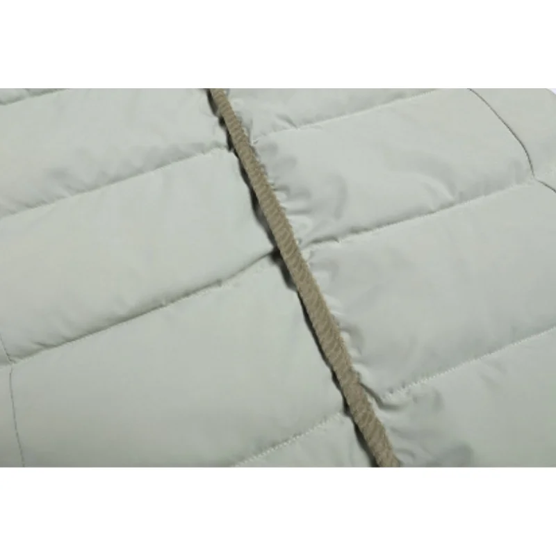 Oversize Bread Coat Down Cotton Clothing Coat Women 2023 New Autumn Winter Solid Color Coat Mid-Length Cotton-padded Jacket