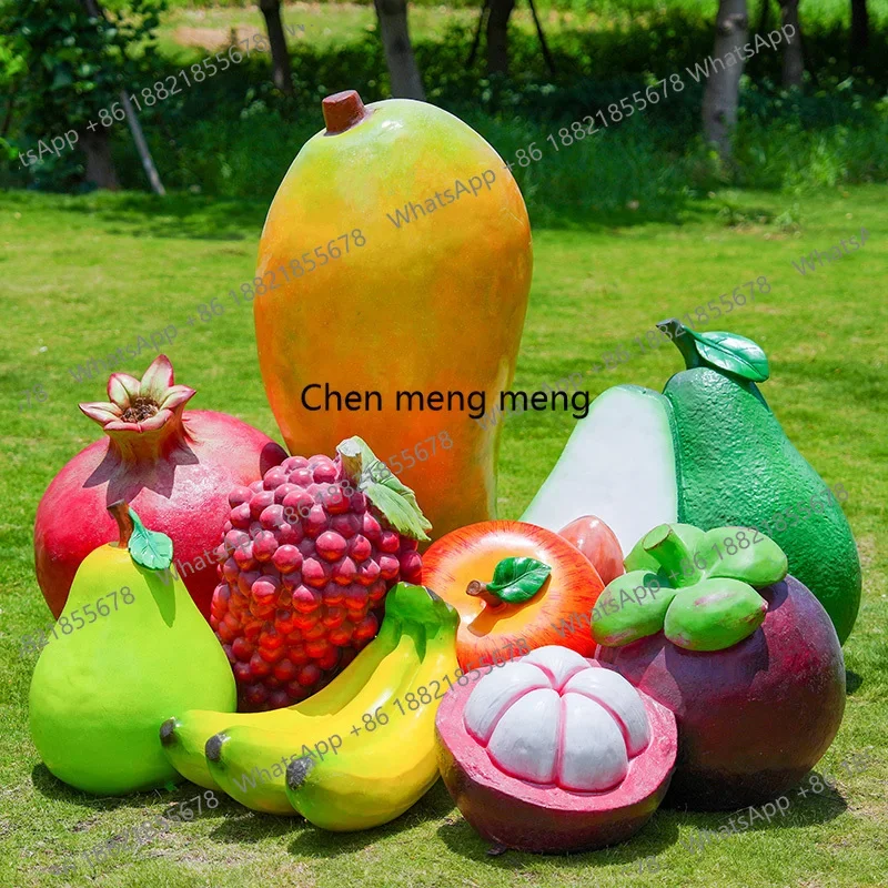 A55 simulation vegetable and fruit sculpture outdoor scenic spot garden decoration