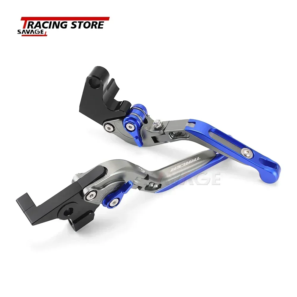 2024 Motorcycle Folding Extendable Brake Clutch Levers For Yamaha Tracer 9 /GT 9 GT+ Adjustable Controls Lever 9GT Accessories