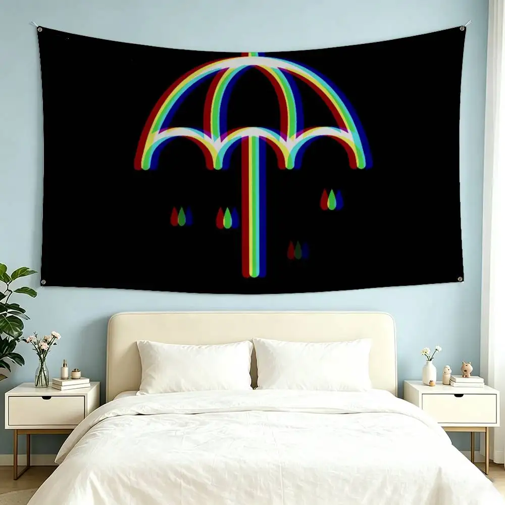 B-Bring Me The Horizon Flag Suitable For Party Club Outdoor Interior Wall Decoration Banner Fans Gift