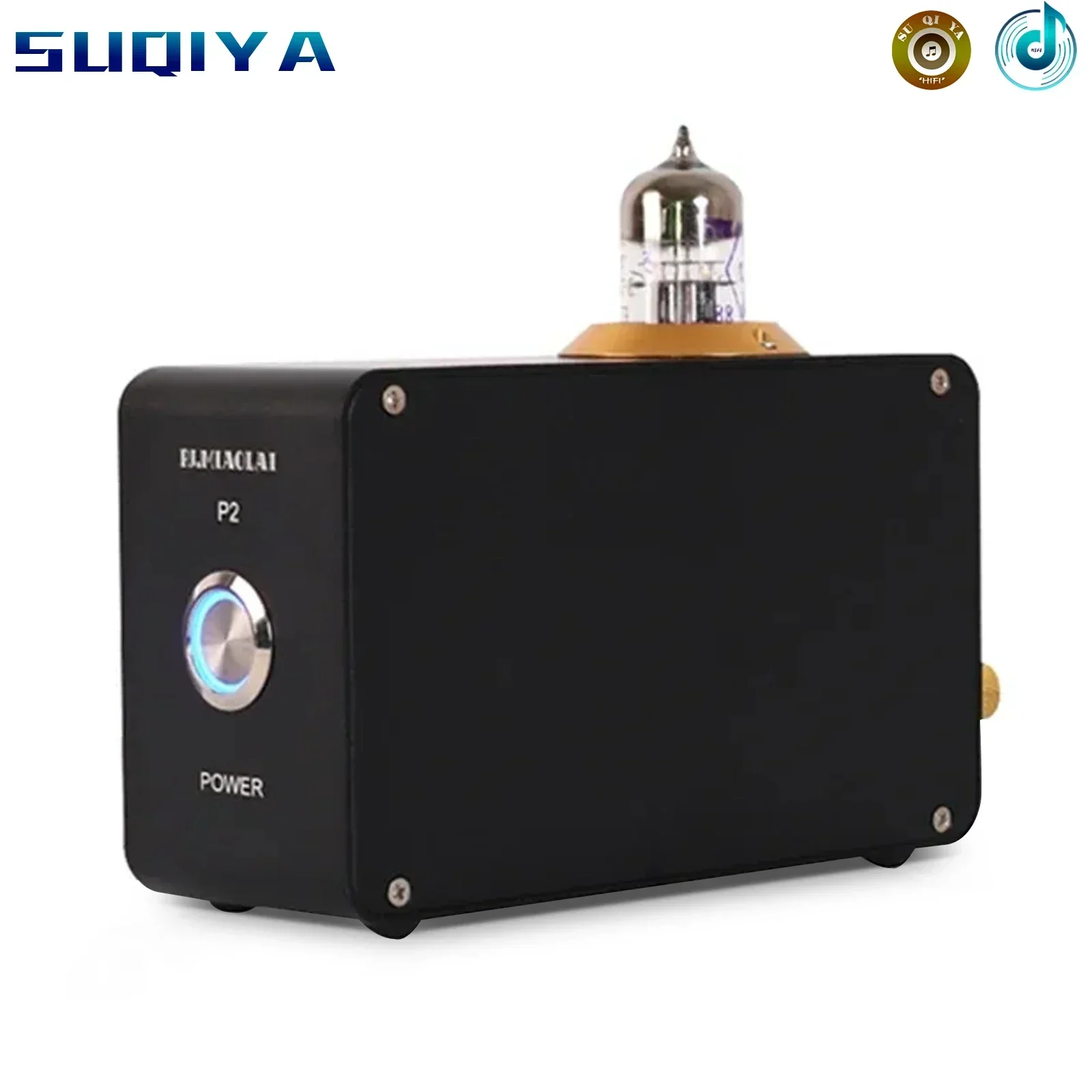 PJ.MIAOLAI P2 6H3N amplificador de tubo amplificador de fono de vinilo fonógrafo fonógrafo MM cantar poner amplificador de PHONO sistema de cine en casa