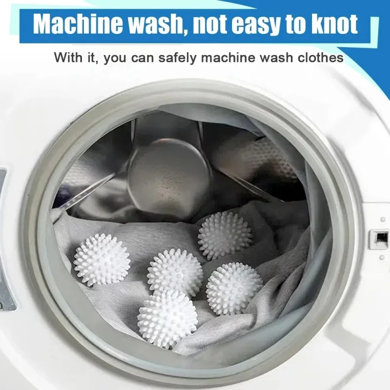 5/10pcs Laundry Ball Reusable Antiwinding Cleaning Ball Clothes Protect Fabric Softener Ball for Washing Machine Home Clean Tool