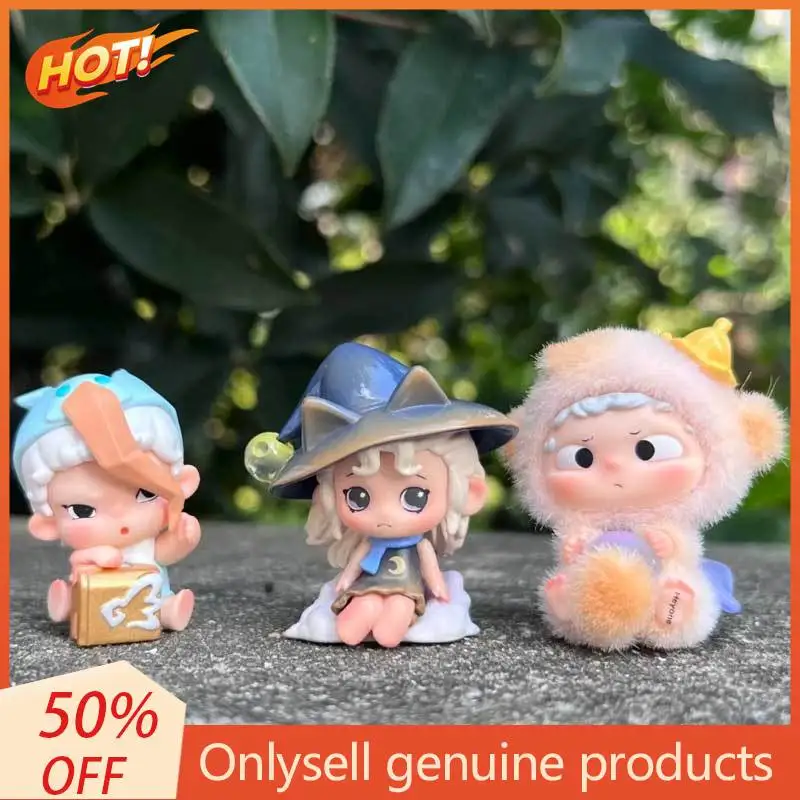 Heyone Black Play Mini Lost Time Town Series صندوق أعمى لطيف الحبوب 2025 هدية يدوية عصرية جديدة