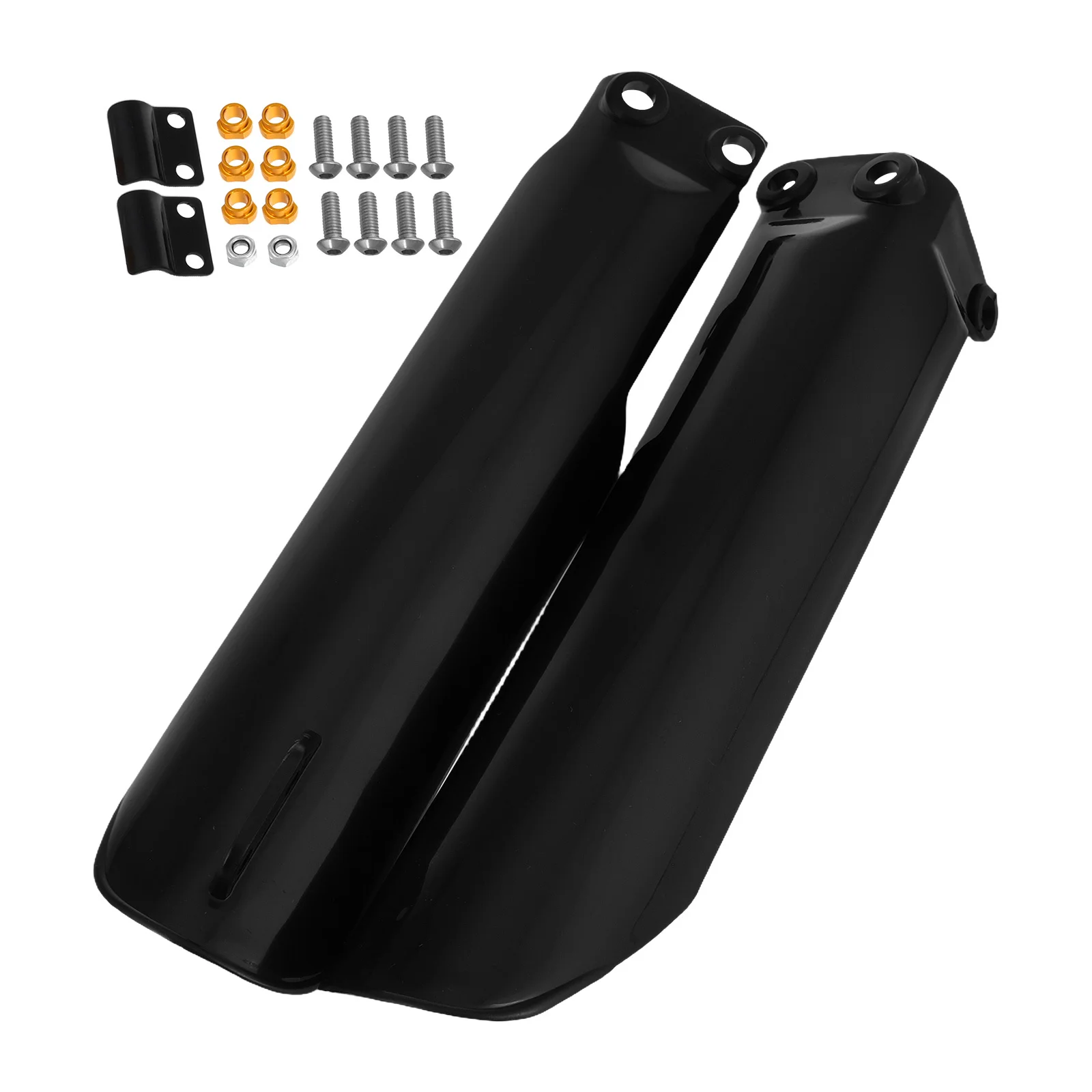 

Dirt Bikes Motorcycle Shock Absorber Mudguard Durable Front Fork Cover Easy Install Suspension Protector Front Fork Valve Covers