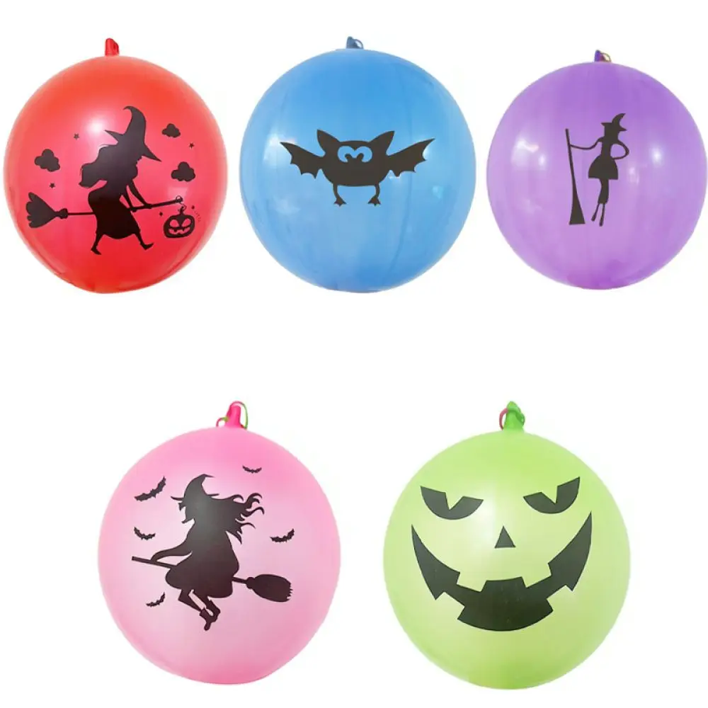 Interactive Latex Hand Pat Ball With Elastic Rope Durable Outdoor Game Balloon Children Birthday Party Supply