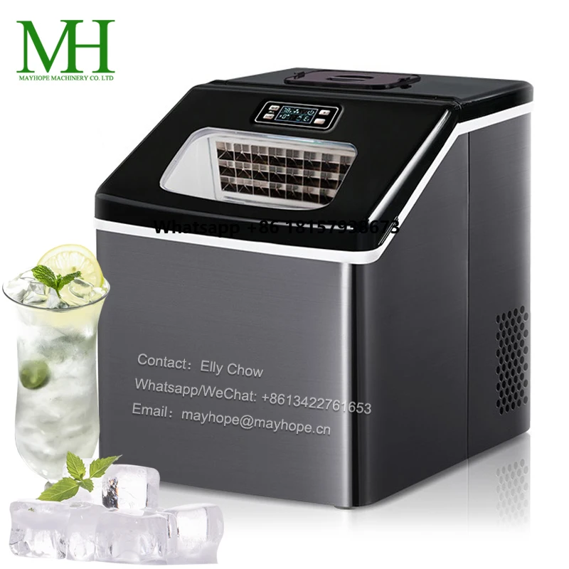 

25kg/24h 30kg/24h Commercial and Small Ice Maker Ice Cube Making Machine
