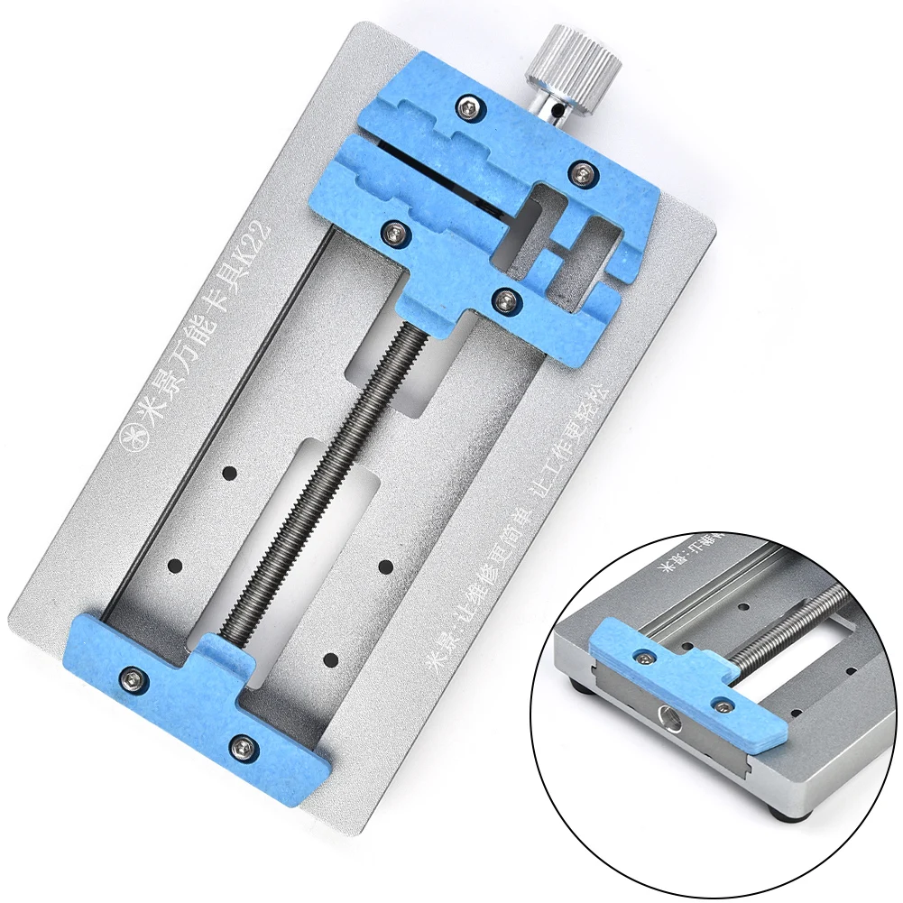 

Universal Motherboard PCB Fixture Holder for High Temperature Board Repair, Remove Glue Bag Soldering Tools, MJ K22