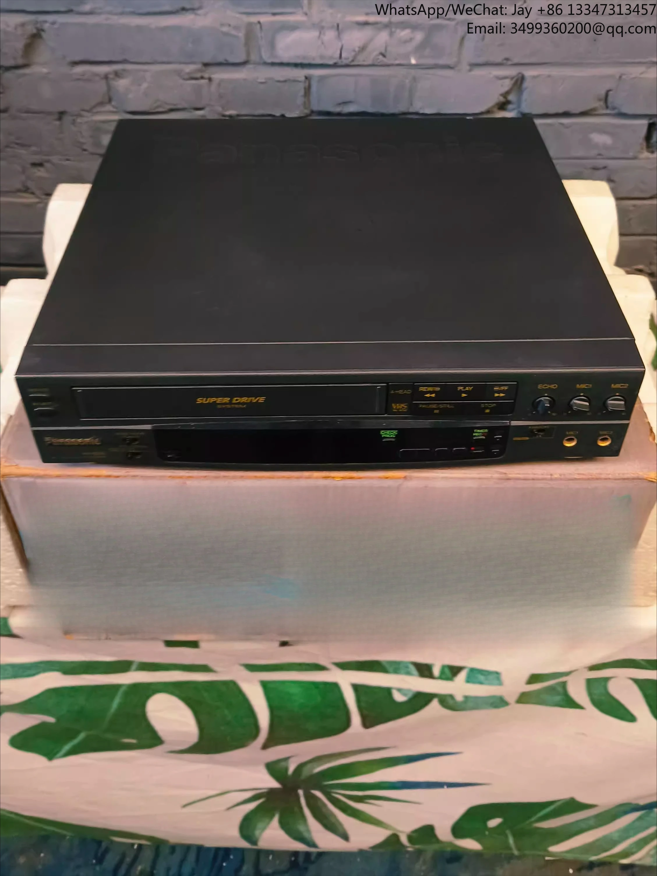 

Original Packaging SD50 Vintage Video Recorder Cassette Recorder VHS Video Tape Player