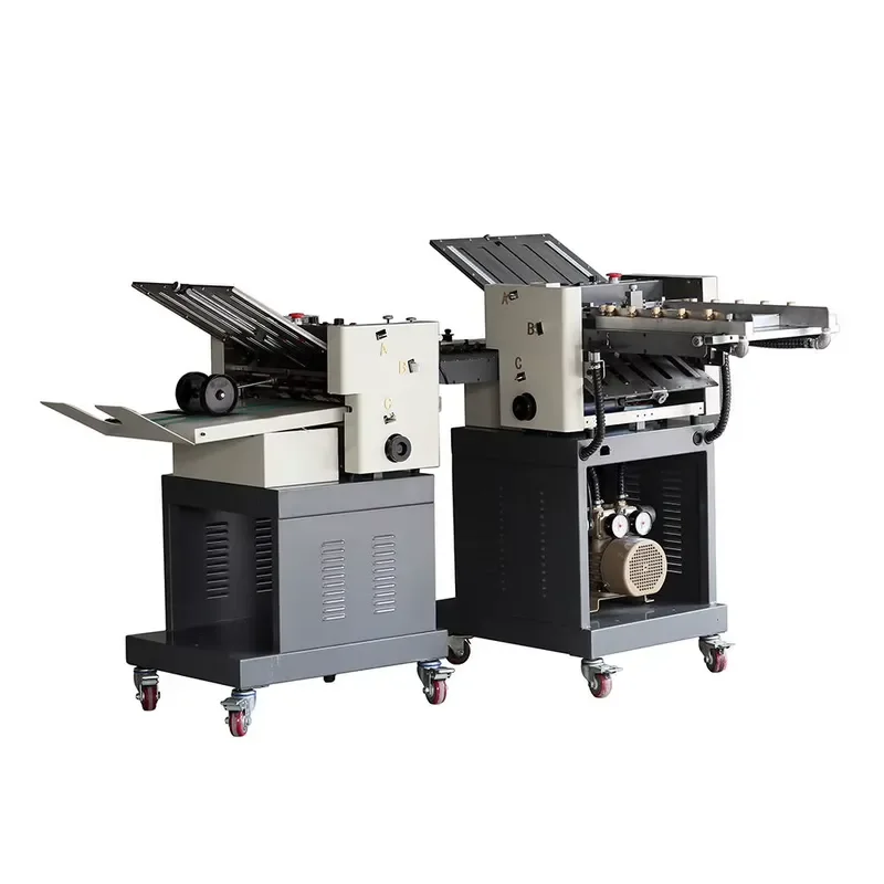 CE Certificate WD-382SB Automatic A3 Paper Sheet Crisscross Folder Machine Paper Folding Machines