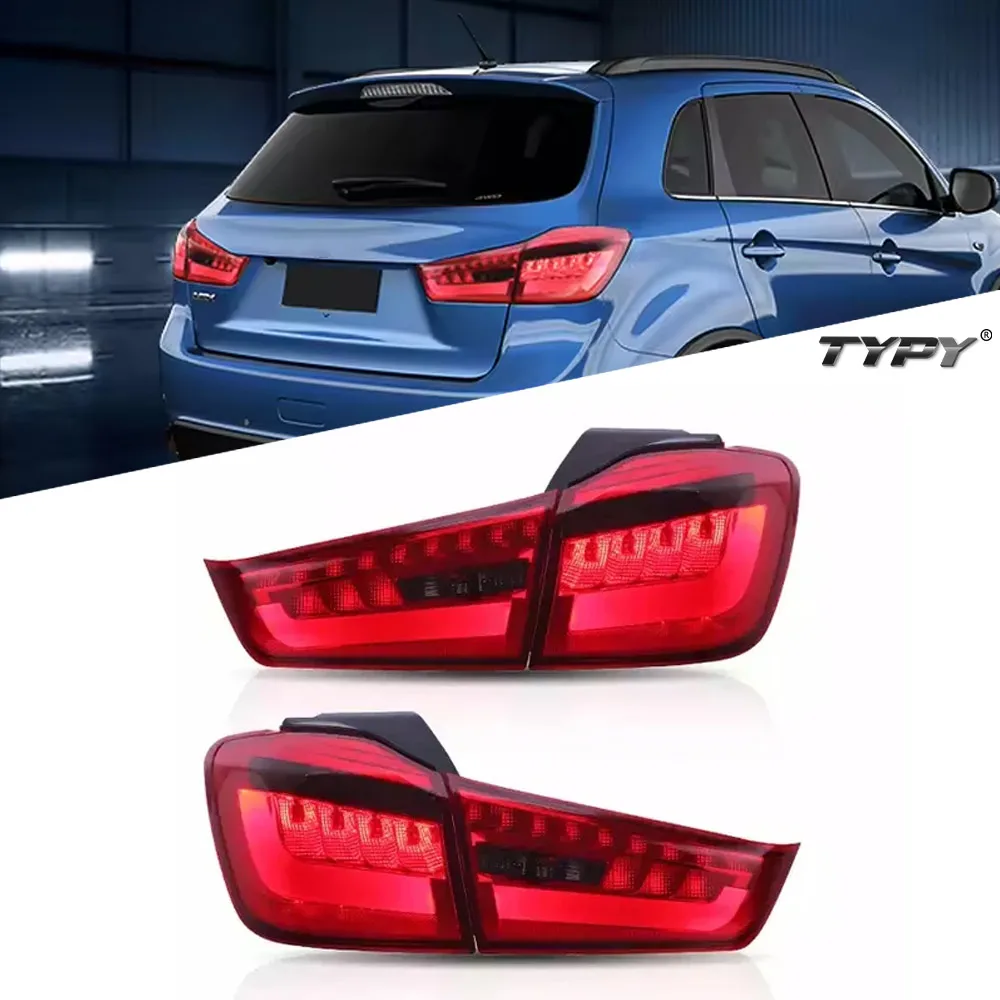 Car Styling Tail Lamp Assembly For Mitsubishi ASX / Out Lander Sports Taillights 2012-2018 Upgrade to NEW Dynamic LED Taillights