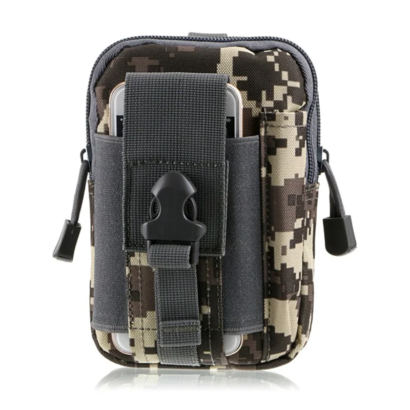 Outdoor Sport Tactical Pouch Waist Bag Hiking Climbing Camping Belt Bag Running Travel Hunting Small Pocket