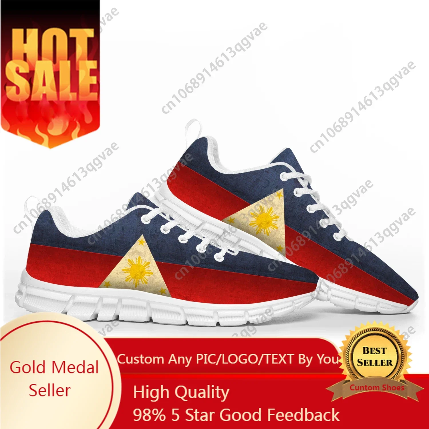 

Philippine Flag Sports Shoes Mens Womens Teenager Sneakers Philippines Casual Custom High Quality Couple Shoes