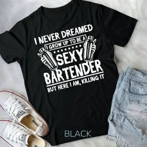 Sexy Bartender T-Shirt Unisex T-shirt