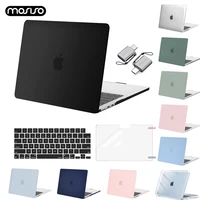 Funda MOSISO para MacBook Air 13 13,6 15 pulgadas M4 A3240 M3 A3113 A2681 A1932 A1708 para Macbook Pro13 14 Pro16 carcasa dura de plástico