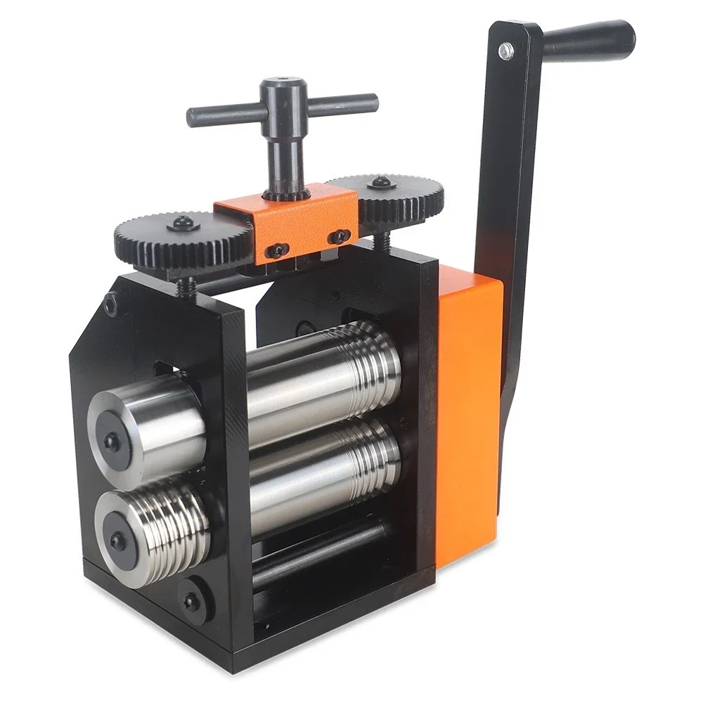 

Small Hand Cranked Tablet Press, Bracelet Press, European Style Wire Bending Machine, Silver And Copper Jewelry Diy Gold Plating