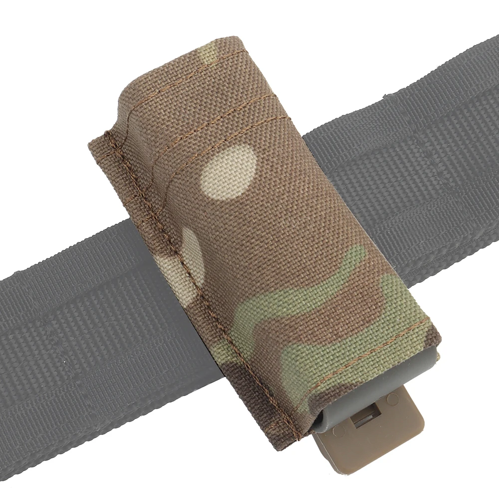 Tactical FAST 9MM Single Mag Pouch MOLLE for Glock 17 19 M9 1911 Pistol Magazine Bag KYWI Wedge Insert Hunting Airsoft Gear