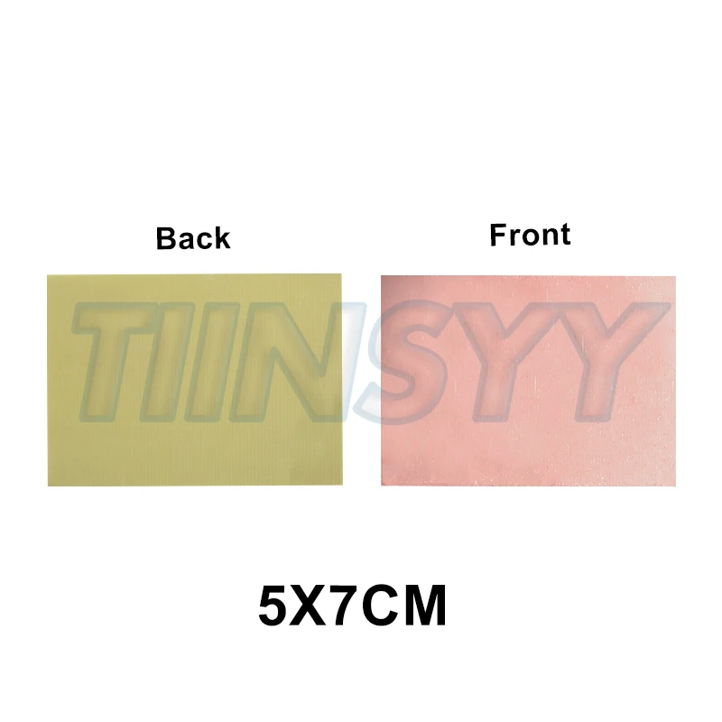 5x7cm 10x15cm FR4 PCB Single Side Copper Clad Plate DIY PCB Kit Laminate Circuit Board for Arduino