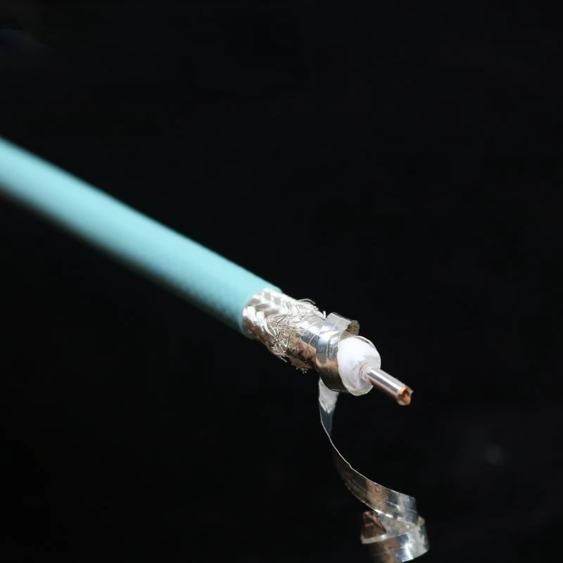 hifi 15AWG Silver-plated Core + Coated Bulk Signal RCA COAXIAL Cable Audio DIY HiFi Low-loss Coaxial Bulk Cord Shielded Line