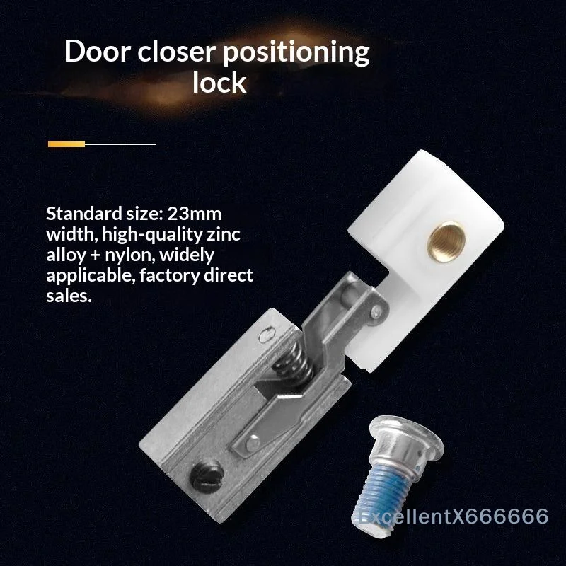 PHFU Concealed Door Closer Premium Nylon Hook Long Lasting Hidden Door Stopper for Home Commercial Application