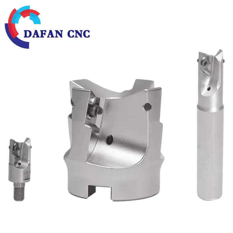 

Твердосплавная индексируемая фреза XEKT19-c25-25-150-2T и XEKT19-32-m16, высокоскоростная грубая обработка меди-алюминия