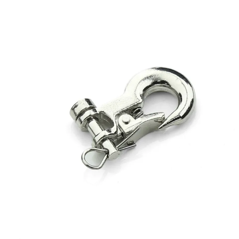 Crochet de remorque en métal, crochet de treuil, accessoires pour véhicule d'escalade de simulation Axials SCX10 RC4WD TRX4D90, 1/10