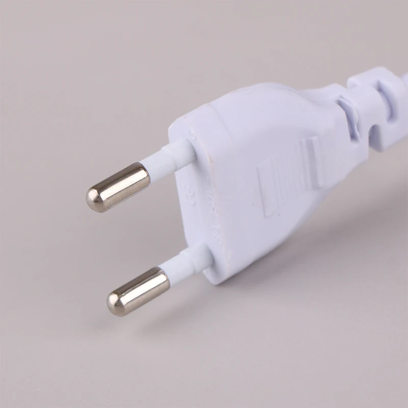 White 41/99cm EU Plug For 220v COB LED Strip Power Supply Plug Fast Connector With Button Switch Cable For IP67 10mm COB Strip