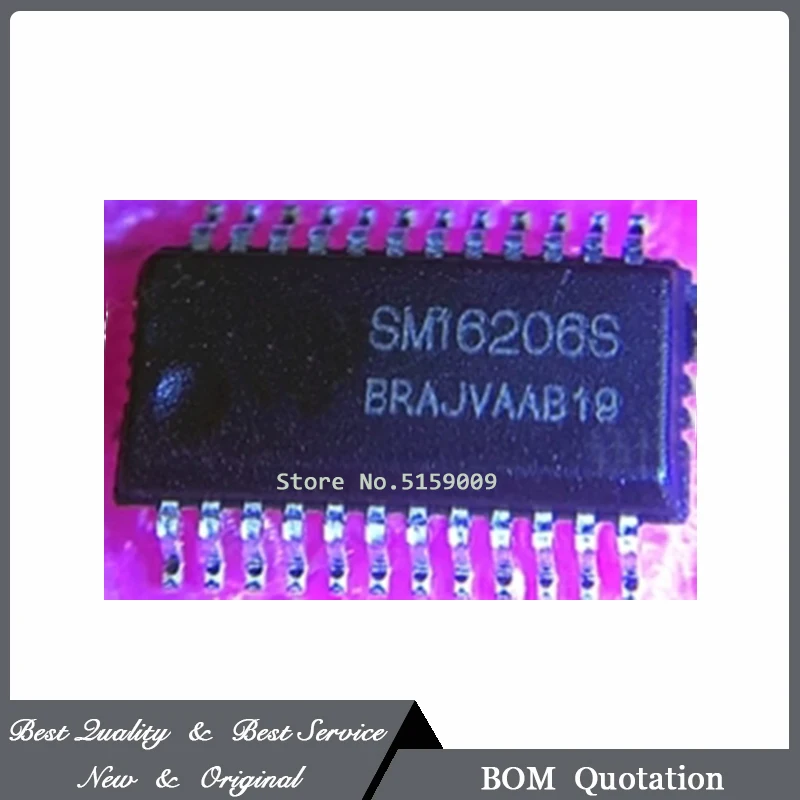 10 Pcs/Lot SM16206S SSOP24 100% New Original In Stock