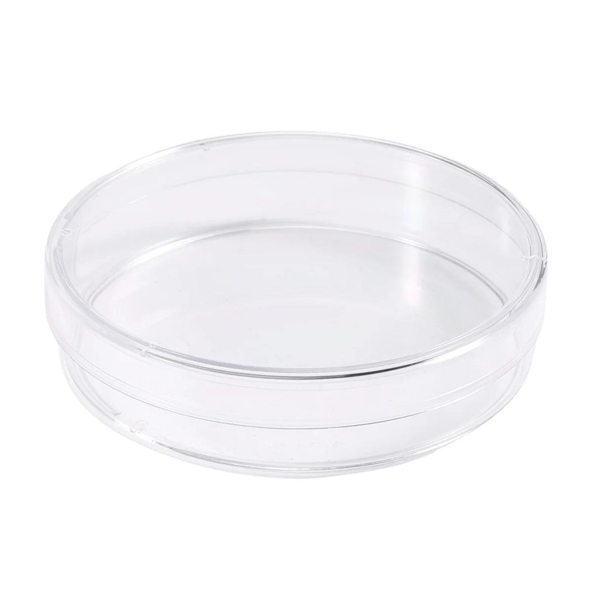 10Pcs Sterile Petri Dishes w/Lids for Lab Plate Bacterial Yeast 55mm x 15mm