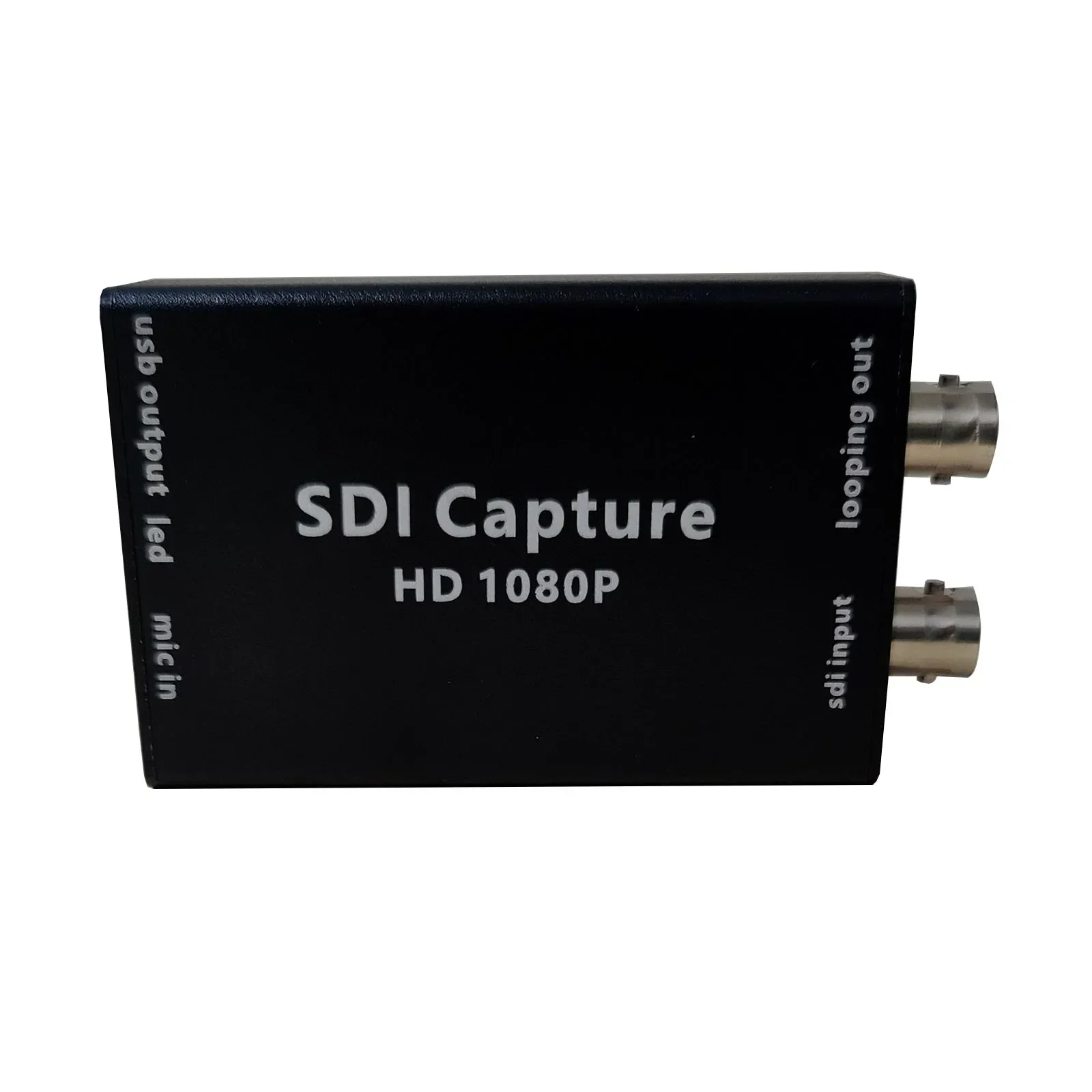 SDI Converter SDI to USB Adapter Audio  SDI Adapter BNC 1080P  Converter for Monitor HD TV camera  standard UVC/UAC Drive-free