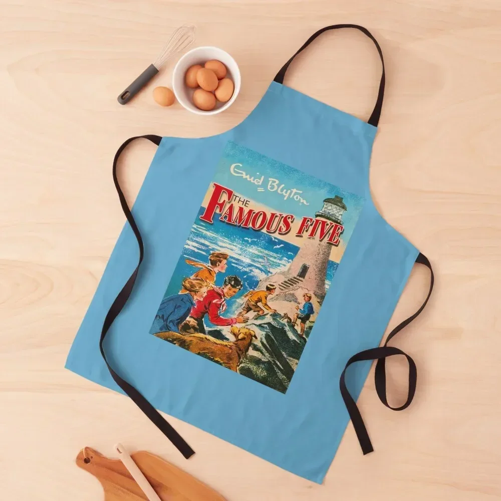 

The Famous Five by Enid Blyton Apron Hairdressing Kitchen Things New year's Apron