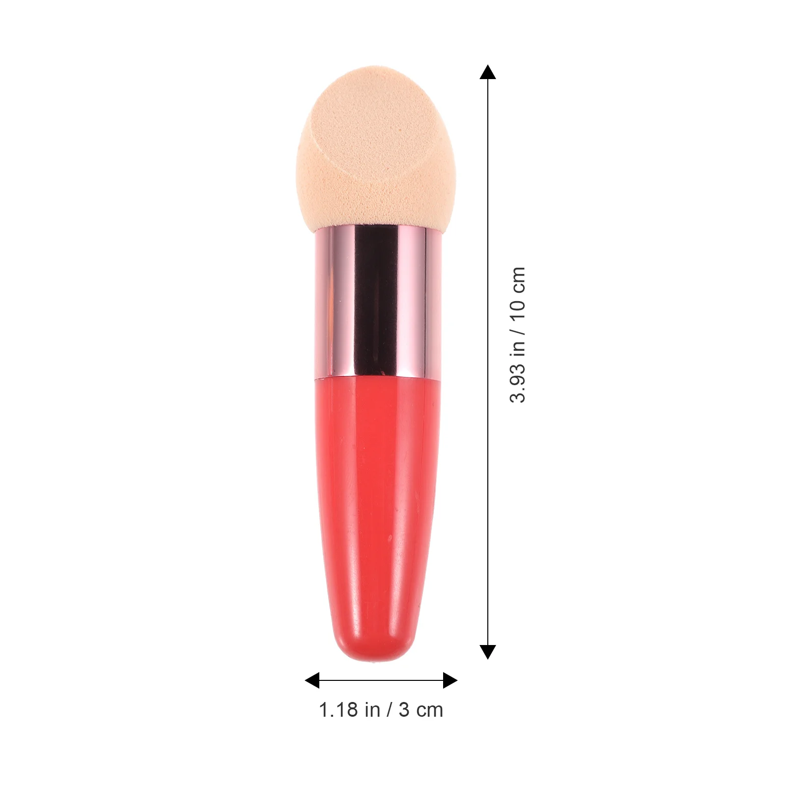 

3Pcs Makeup Brush Pens Soft Touch Handle Makeup Sponge Pen Portable Beauty Accessories Beauty Sponge Make-Up Pen