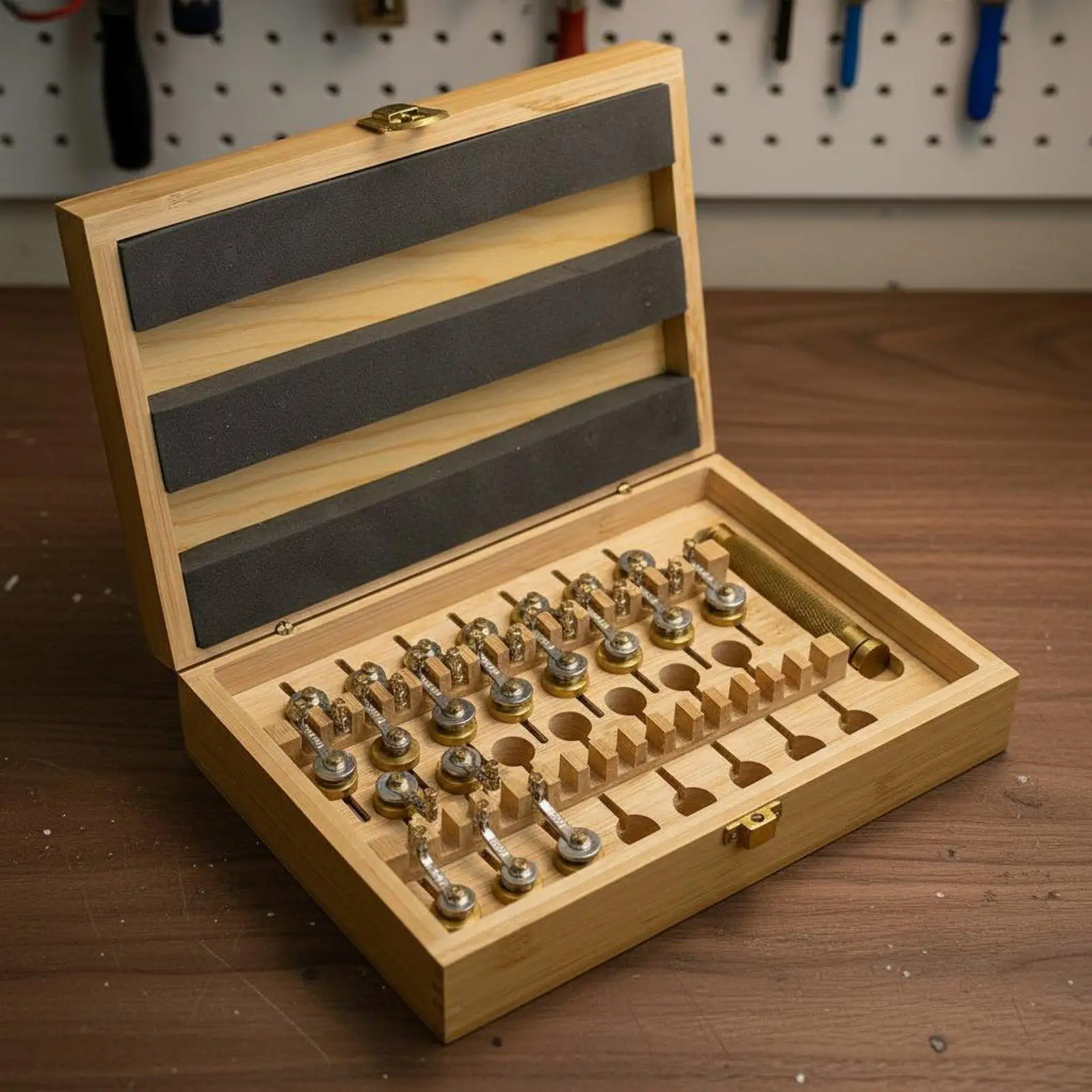 Mechanical Watch Mainspring Winder Multi Size Watch Spring Winder Tool Kit for Repair Workshops