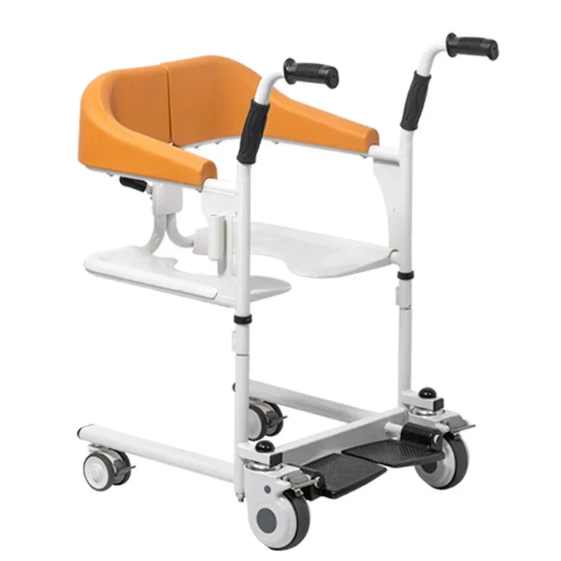 

Hot Sale Wheelchair Toilet Commode Chair Electric Patient Lifting Transfer Chair For Elderly