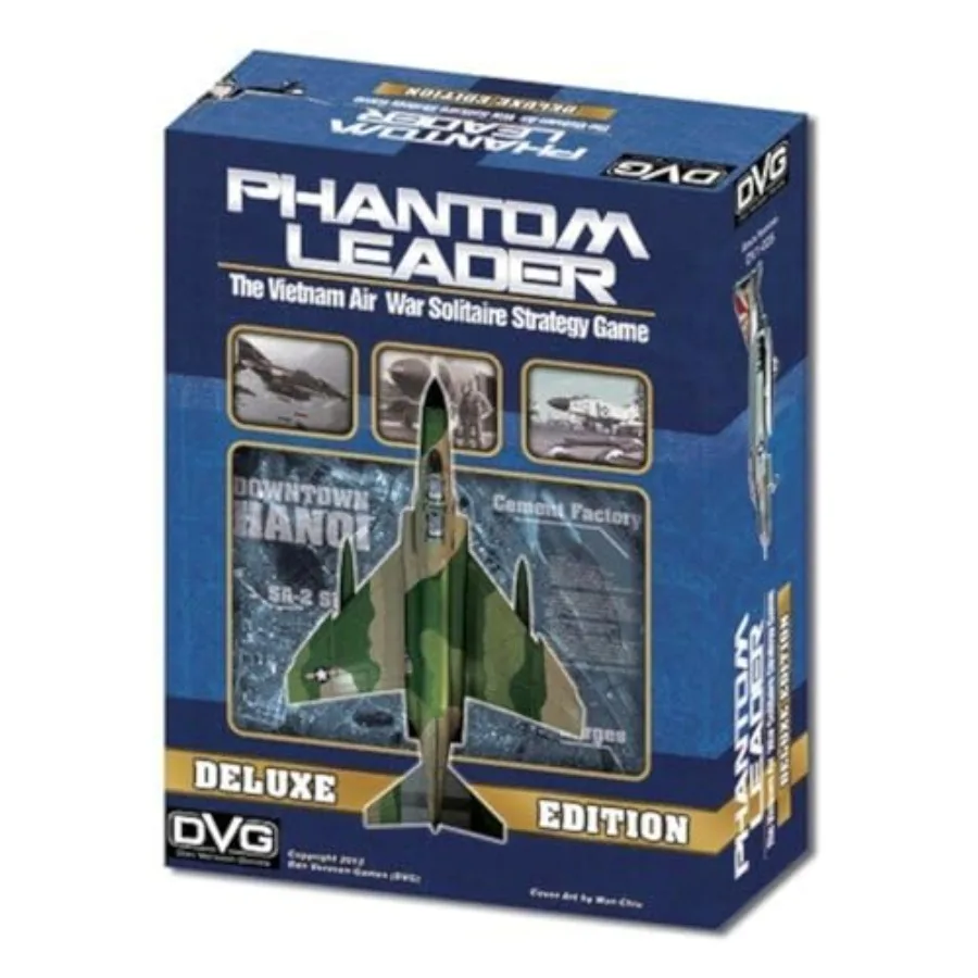 

Phantom Leader Deluxe [2nd Edition] the Vietnam Air War Strategy Game - Immersive Combat Simulation for Tactical Aviation Enthu