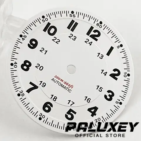 NH35 पायलट 29mm डाइवर वॉच डायल हरा चमकदार वॉच फेस NH35 NH36 NH38 NH39 ETA2824 2836 मियोटा 8215 8200 मूवमेंट के लिए 8 best sales एनएच35ए डायल - №3