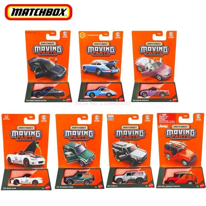 New Genuine 2026 Matchbox Alloy Car Model Movable Door Series Porsche Bmw Car Model Collection Toy FWD28 Boy Birthday Gifts
