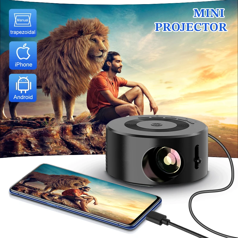 Xiaomi Smart Projector Auto Focus HD LED Projector Support 1080P Video Decoding Android Home Theater Portable Outdoor Projector