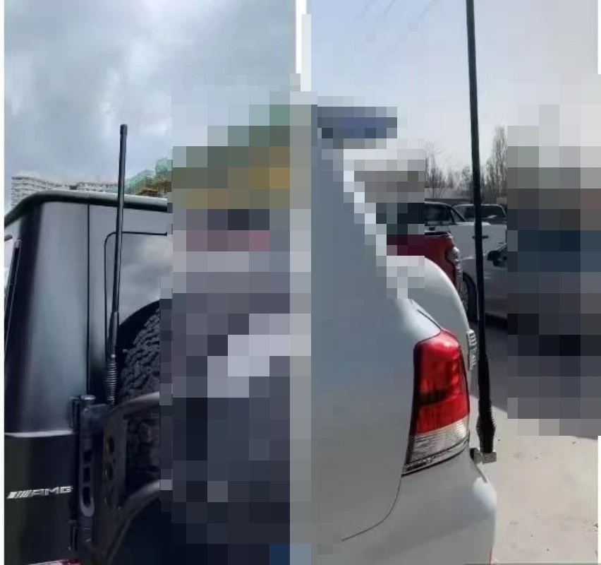 

Front and rear bumpers Bullbar bold car decorative antenna off-road vehicle SUV modified car antenna flagpole tool