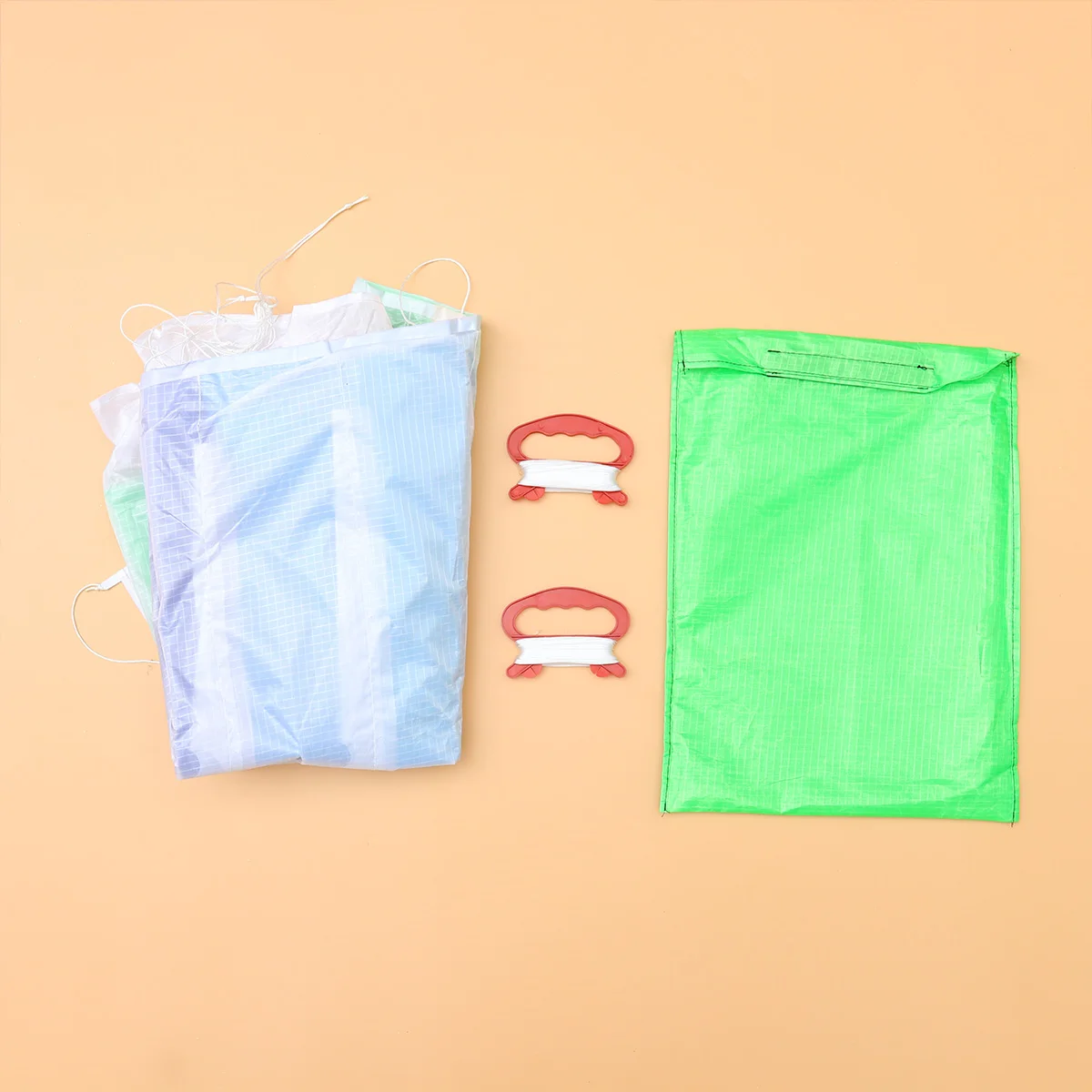 Paraguas de arcoíris, juguetes para cometas, accesorios para exteriores para niños, tela voladora divertida y creativa para niños
