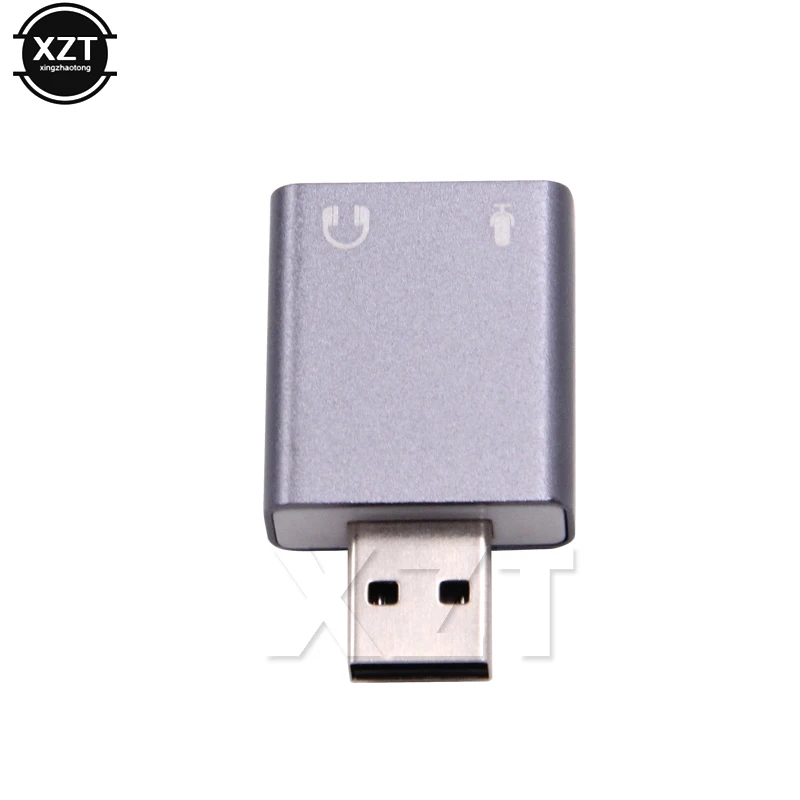 USB Input to 3.5mm TRS Headphone or Mic 3.5mm TRS Microphone to USB 2.0 Stereo External Sound Card Adapter Convert