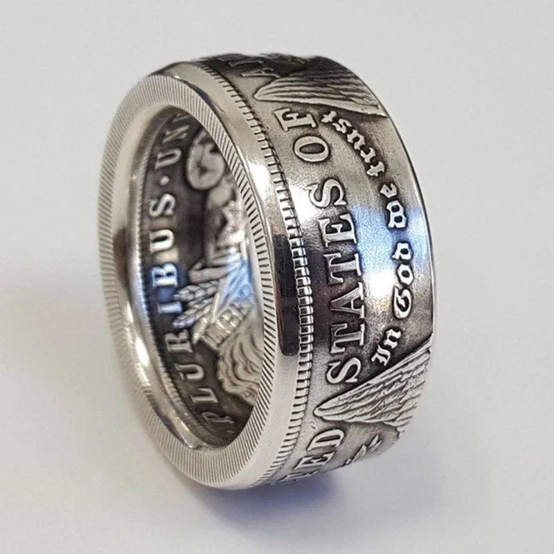 Bague en argent regardé S925 pour homme, argent thaïlandais, vintage, emblème national, bague de moto, cadeaux de bijoux, nouveau