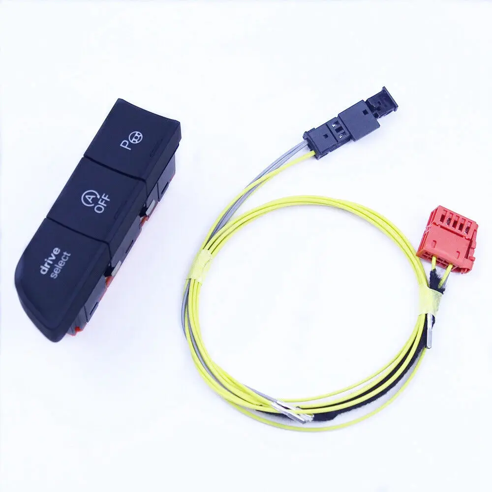 

WXZOS Drive Select OFF Parking Assist Switch w/Cable Kit for Audi 2013-2016 Q3