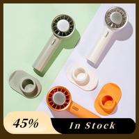 A60Z Top Mini Handheld Fan Semiconductor Refrigeration 2200Mah Battery USB Rechargeable Hand Fan Cooling Air Cooler