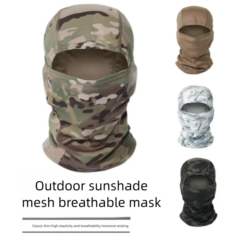 

Camouflage Balaclava Hat Cycling Full Face Mask Outdoor Sports Hunting Hiking Ski Mask motorcycle Helmet Inner Cap