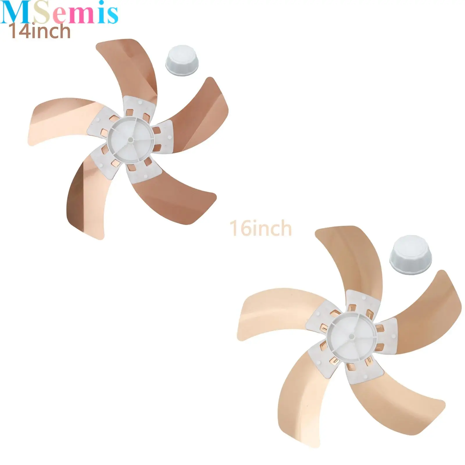 Fan Blade Replacement Aluminum Five-blade Electric Fan Blade Accessories for Standing Pedestal Fanner Table Fan Blade Parts