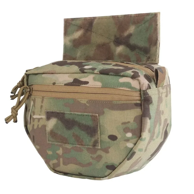 

Camouflage Tactical Lower Belly Bag, Tactical Vest Accessory Bag, Equipment Expansion Bag