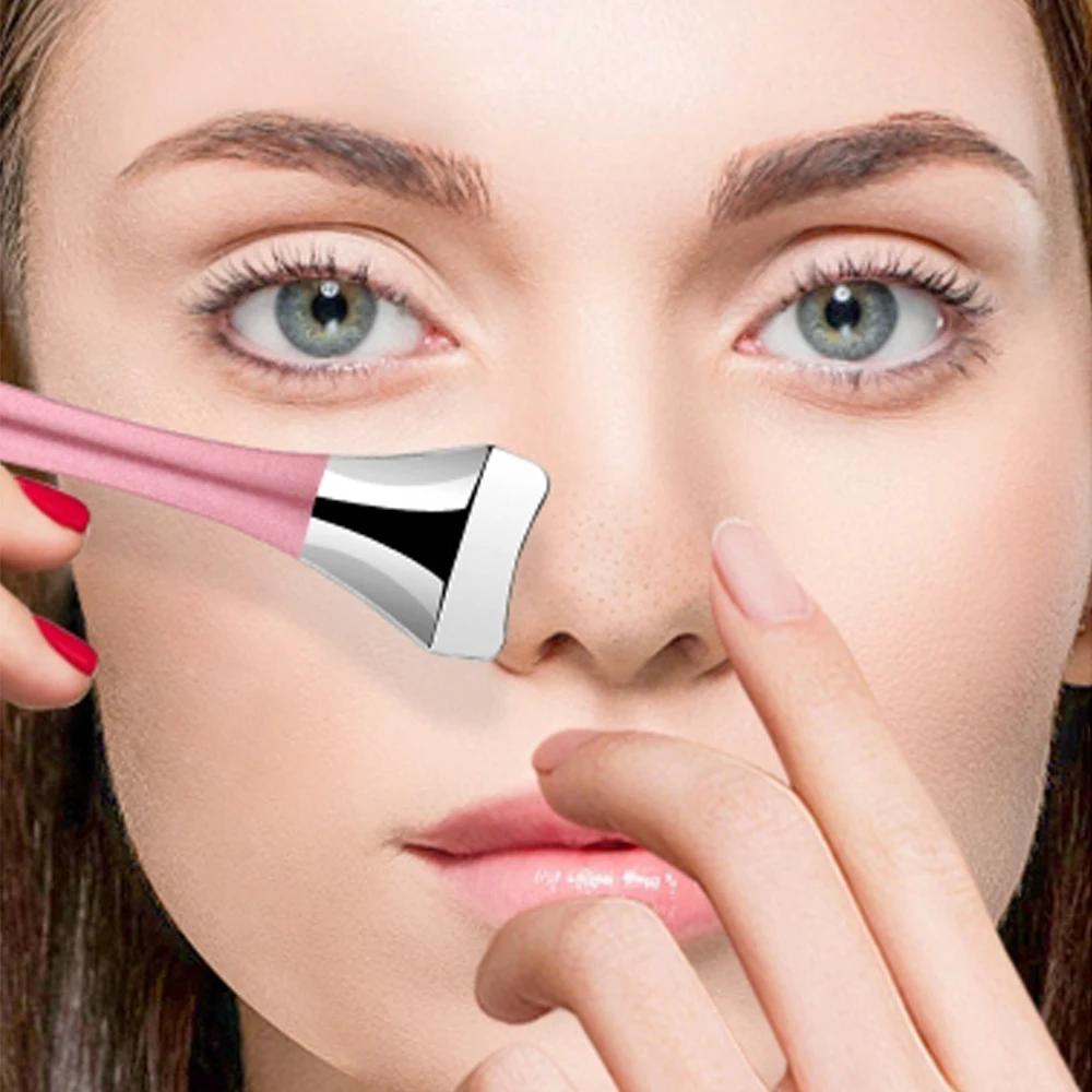 Blackhead Removal Tool Facial Scraper Skin Scrubber Face Spatula For Deep Pore Cleansing Blackhead Remover Beauty Skin Care Tool