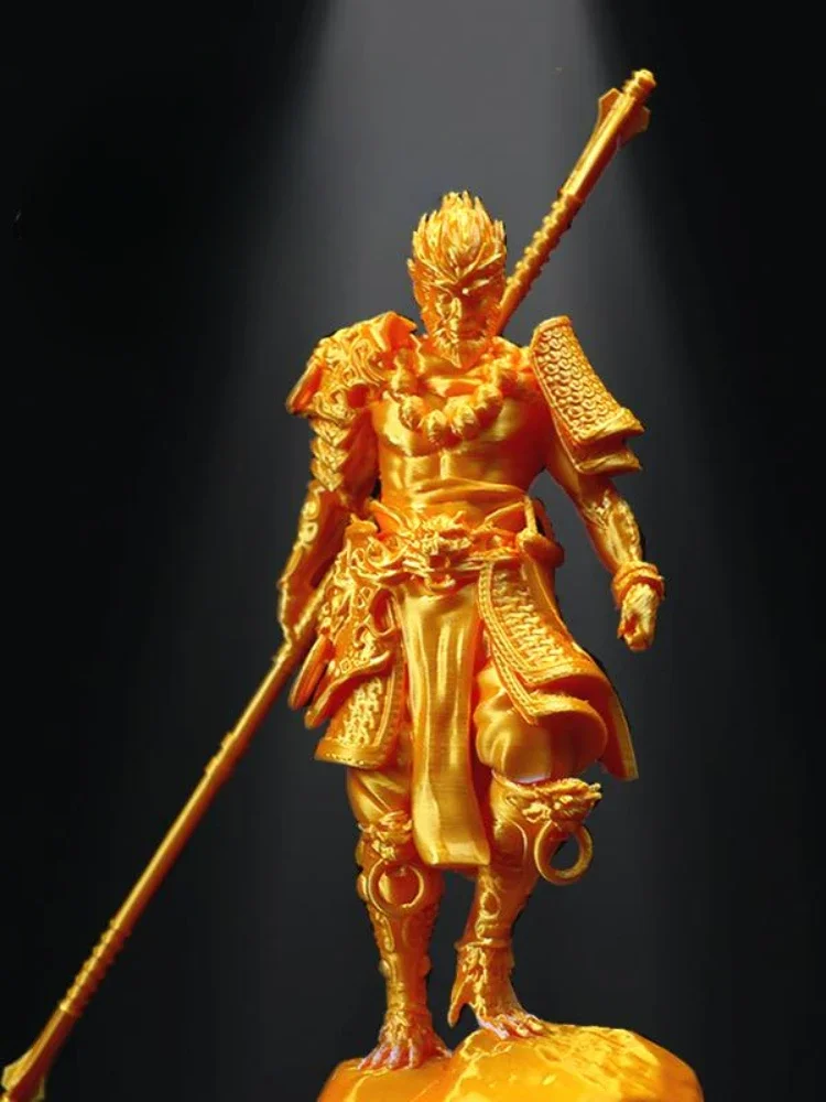 Explosive Game Black Myth Wukong Animation Entity Hand Do Qitian Great Saint Statue Creative Display Battle Holy Buddha